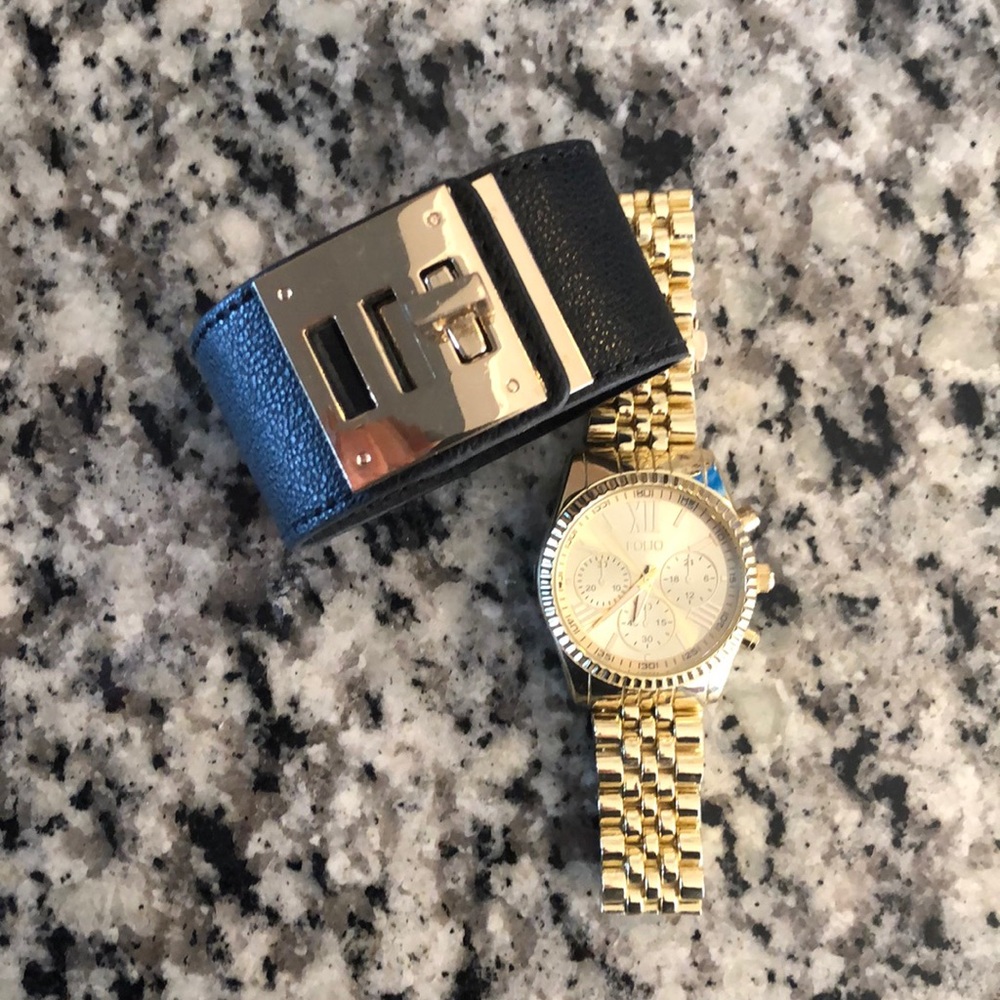Watch and cuff set
